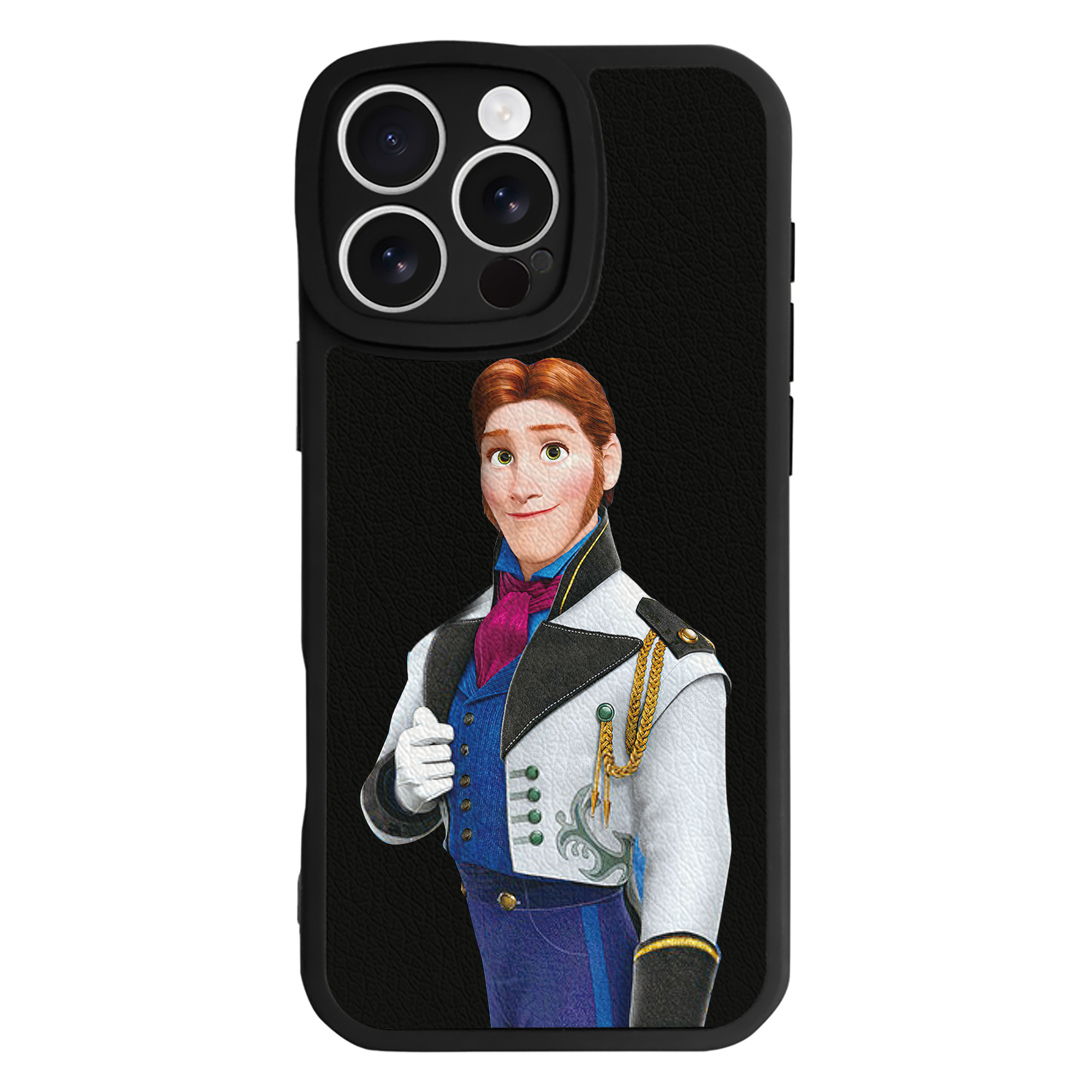 （画像用） アナと雪の女王 アンナ エルサ Frozen Anna Elsa 【iPhone 16シリーズ対応】シリコンスマホケース（レザー調） 材質：シリコン